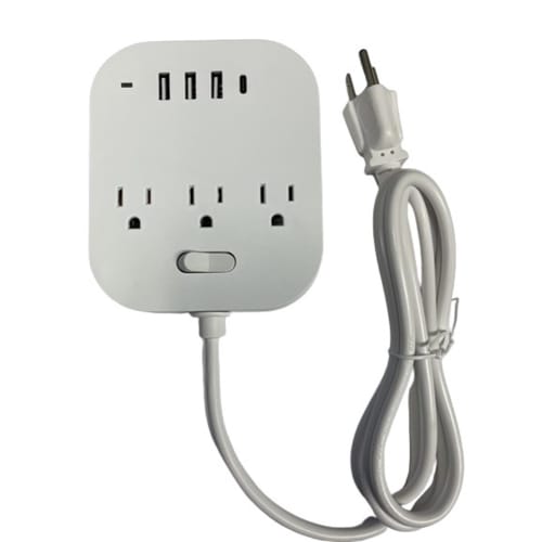 Protector contra sobretensiones de soneto, blanco